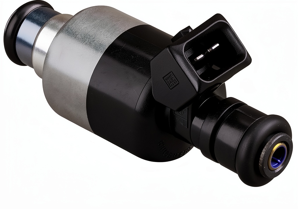 Holley fuel injector installed in a performance engine