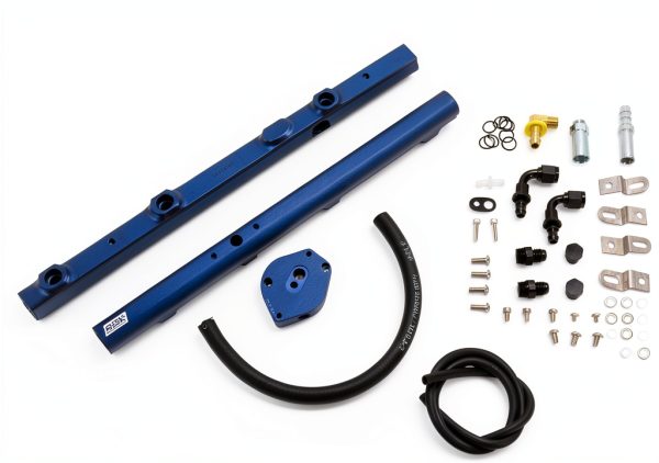 BBK 5015 High Flow Billet Aluminum Fuel Rail Kit for Mustang 4.6L GT-2